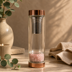 Crystal Tea Bottle Gift Set