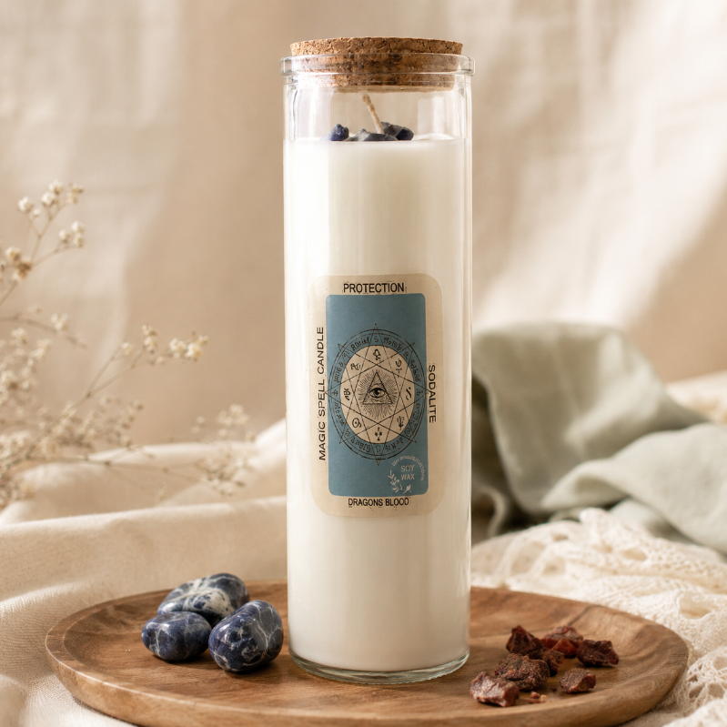 Protection Candle Ritual Gift Set