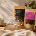 Glass Teapot Tea Gift Set