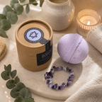 Amethyst Gem Bracelet Bath Bomb